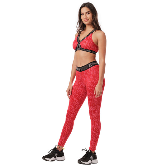 Mind Booty Soul Zumba Long Leggings