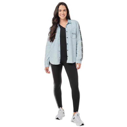 Zumba Dance Co. Button Down