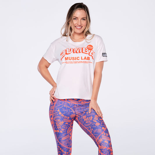 Zumba Music Lab Tee