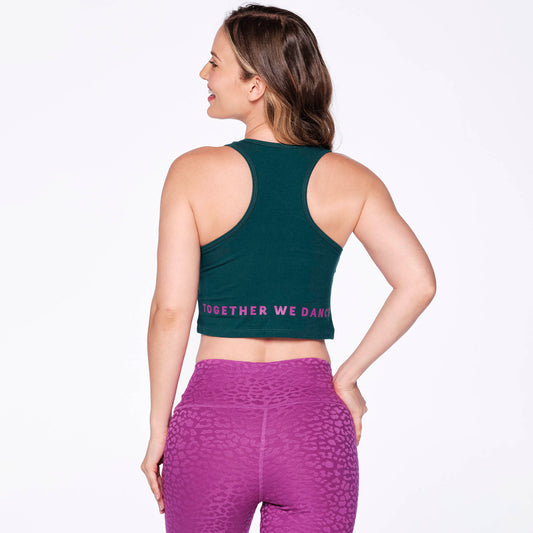 Zumba Stand Together Crop Racerback