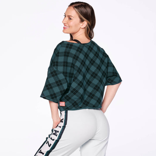 Zumba Moving The World Crop Top