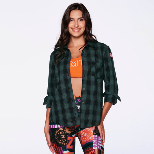 United By Zumba Button Down