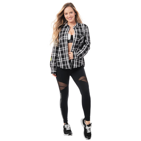 Zumba Instructor Button Down
