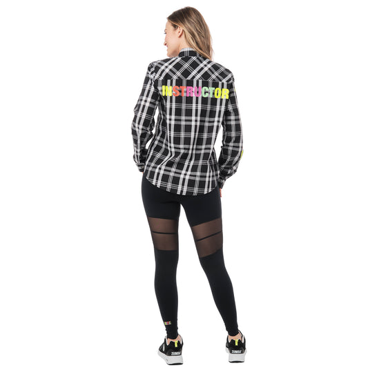 Zumba Instructor Button Down