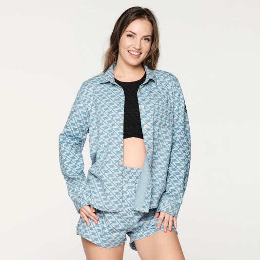 Zumba Miami Button Down