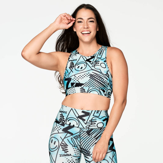 Zumba Fun And Happy Bra