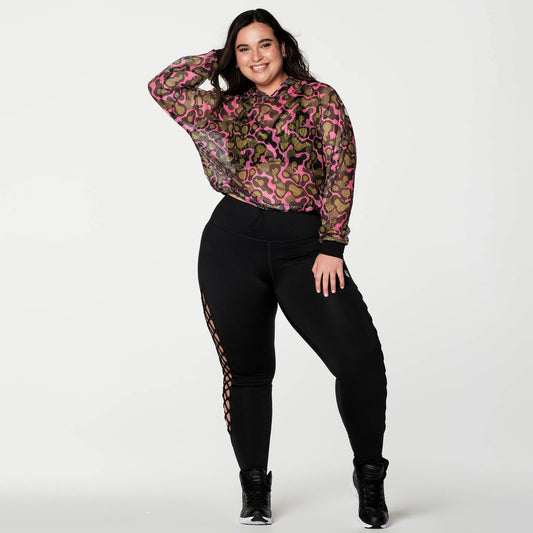 Zumba Move Mesh Pullover Hoodie