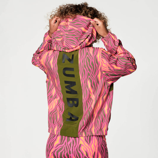Zumba Chillin' Zip-Up Track Jacket