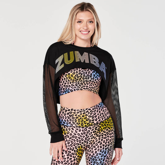 Glow With The Flow Long Sleeve Crop Top