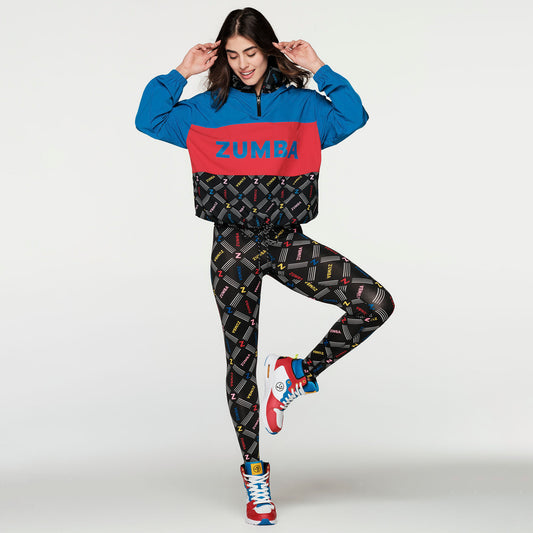 Sport Mode Oversized Pullover Jacket