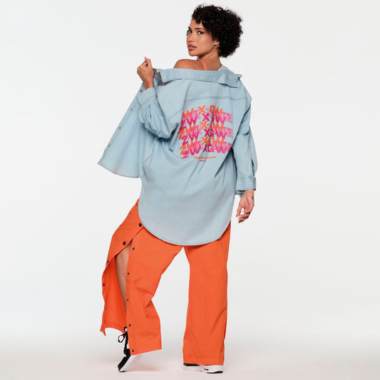 ZW X GW Oversized Button Down