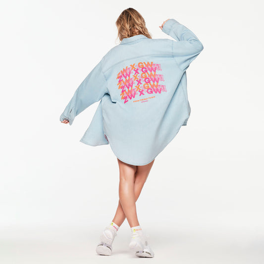ZW X GW Oversized Button Down
