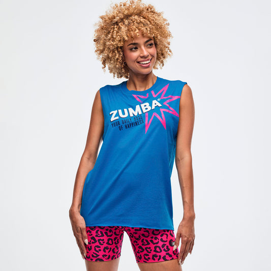 Sizzlin' Crew Neck Muscle Tank