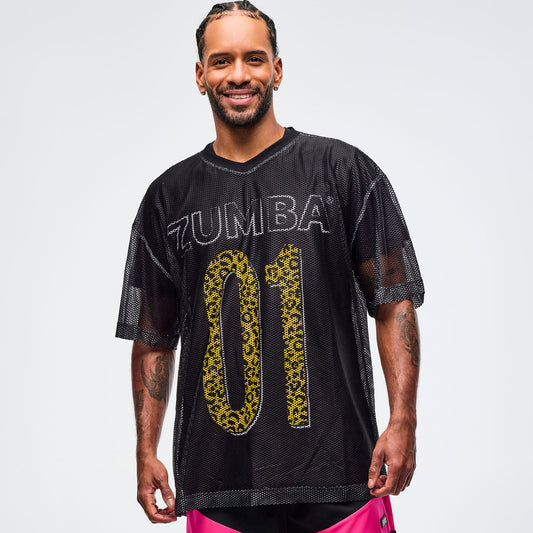 Sizzlin' Oversized Mesh Top