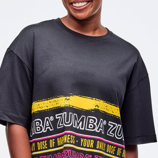 Sizzlin' Oversized Boxy Crop Top