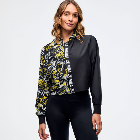 Sizzlin' Woven Zip-Up Hoodie