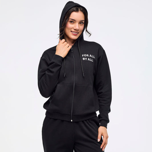 Zumba Multicolor Logo Zip-Up Hoodie