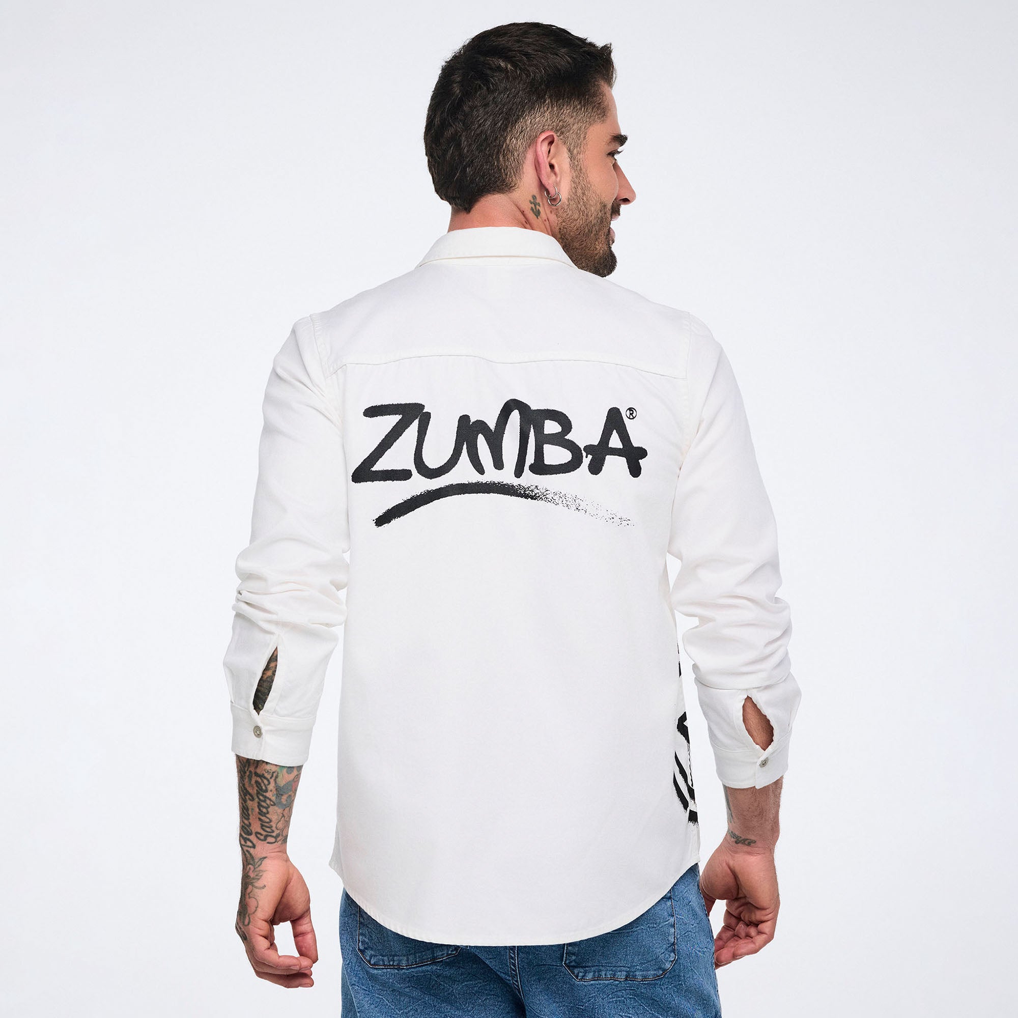 The Colors Long Sleeve Button Down – Zumba Factory