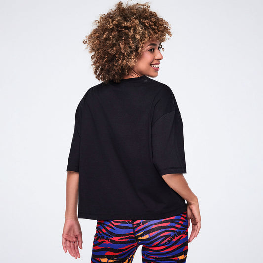 Wildbeat Oversized Boxy Crop Top