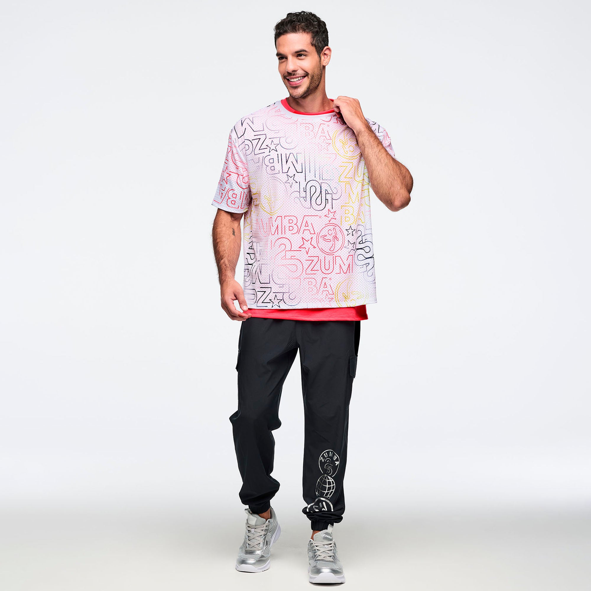 Zumba 25 Boxy Mesh Top – Zumba Factory