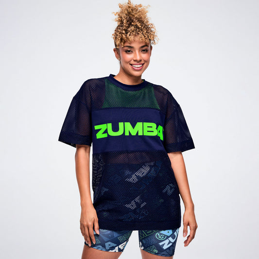 Jean Jamz Boxy Mesh Top