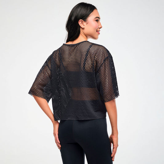 Zumba Basic Mesh Crop Top