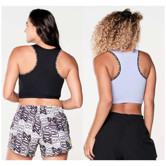 Zumba Futuristic Crop Tank