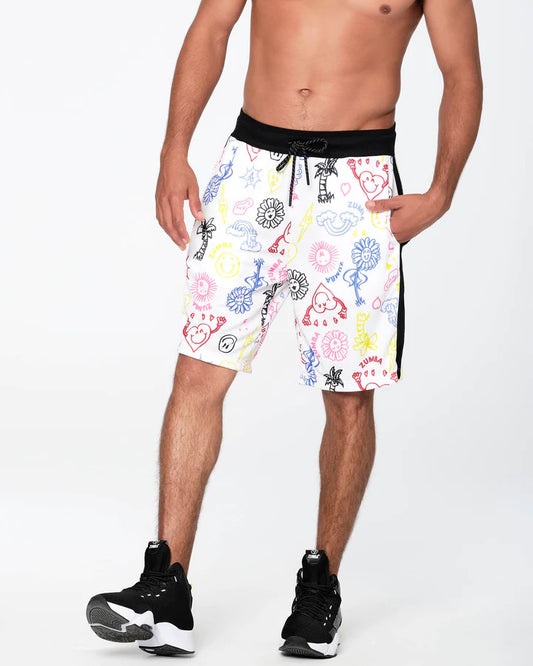 Zumba Happy Mesh Basketball Shorts