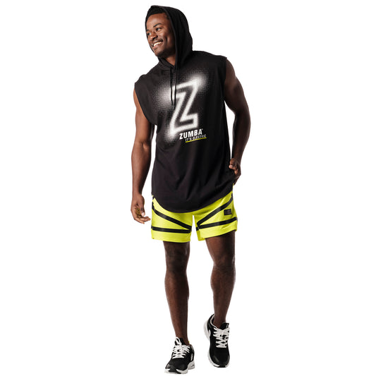 Zumba Electric Sleeveless Hooded Tee