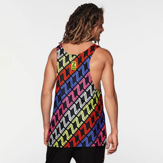 Zumba Forever Printed Men's Tank
