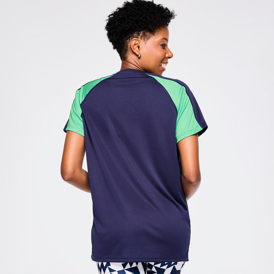 Zumba Out Loud Men's Raglan Crew Neck