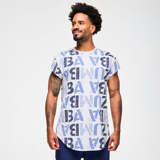 Blue Jean Men's Round Hem Tee