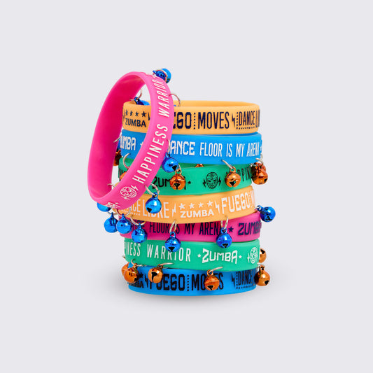 Zumba Libre Rubber Bracelets 8PK