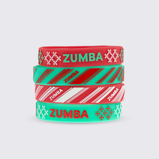Zumba Holiday Rubber Bracelets 50PK