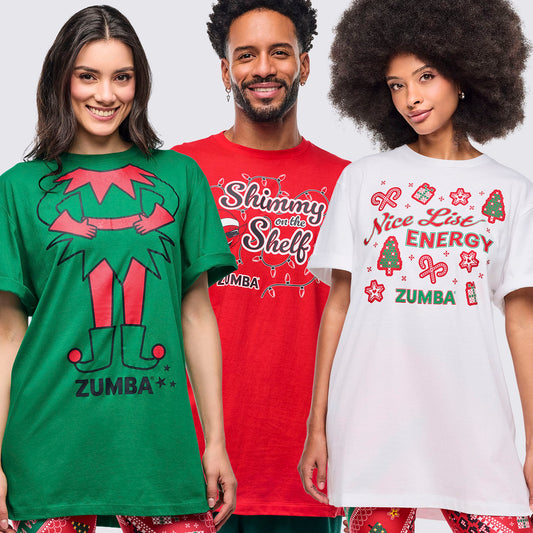 Zumba Holiday Tees 12PK