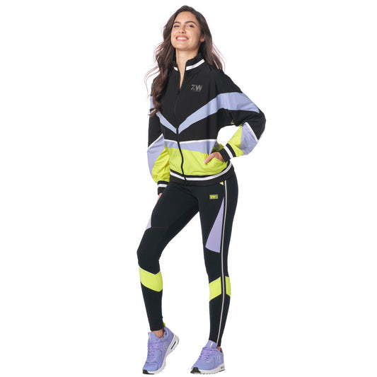Zumba Dance Zip-Up Track Jacket
