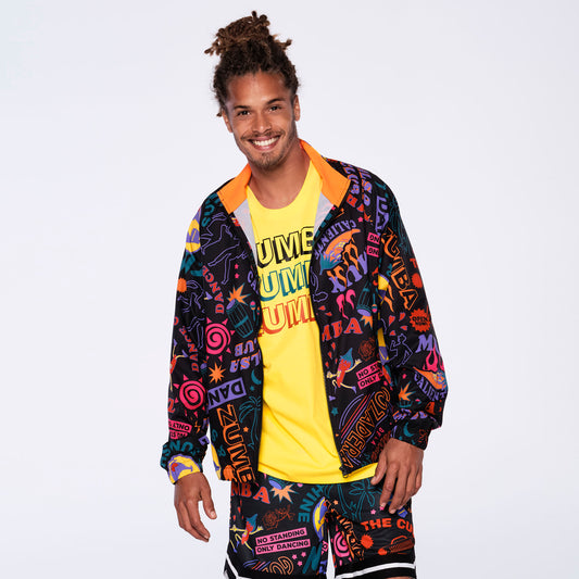 Fun &amp; Sunshine High Neck Zip-Up Jacket