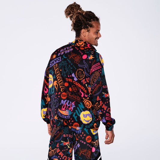 Fun &amp; Sunshine High Neck Zip-Up Jacket