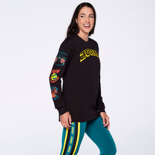 Club Zumba Long Sleeve Tee