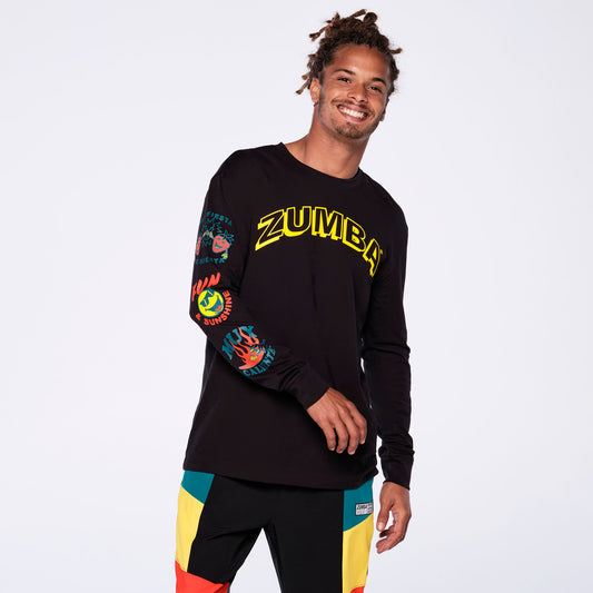 Club Zumba Long Sleeve Tee