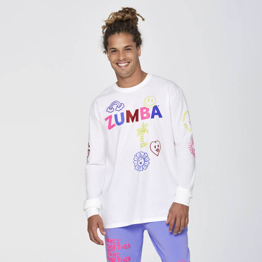 Zumba Happy Long Sleeve Tee