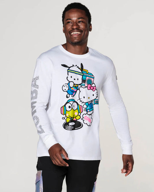 Zumba X Hello Kitty + Friends Long Sleeve Printed Tee