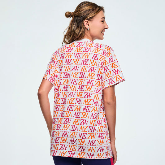 Class of 2001 Unisex Crew Neck Tee - White/Pink