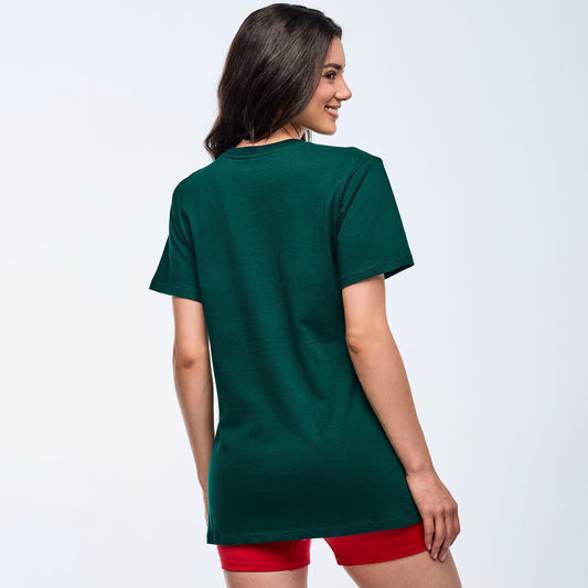 Zumba Holiday Unisex Crew Neck Tee - Teal