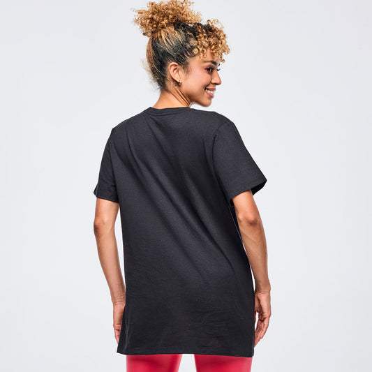 Zumba Holiday Unisex Crew Neck Tee - Black