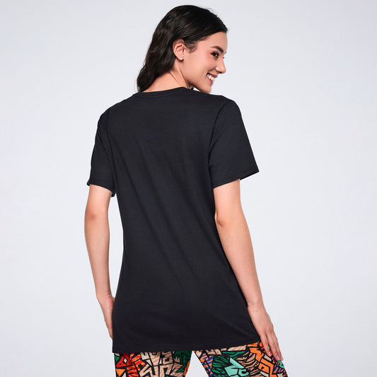 Wildbeat Unisex Crew Neck Tee - Bold Black