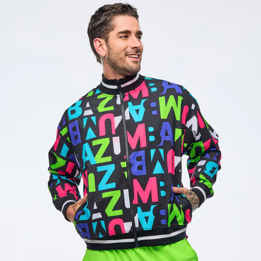 Neon Oversized Track Jacket